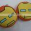 GC--Black pu eva earplug case nylon EVA earplug bag with net