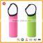 Cartoon neoprene 500ml shoulder water bottle holder plastic bottle sleeve