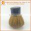 2015 advantge quiality shiny black container magic brown goat hair kabuki makeup brush