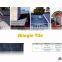 Stone coated metal roof tile for Belgium Market