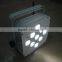 High power rgbwa 6IN1 battery led flat par stage light