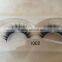 hot top quality horse hair false eyelashes individual chemical fiber eyelash with custom packaging