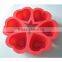 silicone rose cake mold, flower shape cake mould
