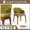 China Manufacturer Wholesale wood design dining chair/ solid wood arm chairs /PU Dining chair