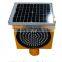 solar led road safety flashing light / solar super bright led furious traffic signal sign /remarkable