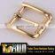 Fashion shoe gold pin buckle metal