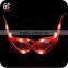 For Party Hot Festival Decoration Music Plastic Cat Eye Shaped Led Sunglasses