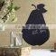 Removable Chalkboard Dot Sticker Clear