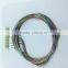 12 fibers colored OM3 LC pigtail with high quality