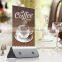 10000mah Menu Stand Phone Charger Coffe Shop Power Bank 4 usb ports mobile phone charger