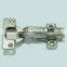 Nickel-plated Full Overlay Mirror Cabinet Door Hinge