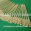 30 cm disposable flat sticks bamboo skewer with handle for sales