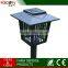 Plastic material housing solar battery operated mosquito killer