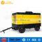 Mining Use Diesel Mobile Air Compressor With Best Price For Jack Hammer