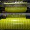 black printed yellow or red woven fabric traffic barrier