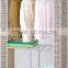 Store More Portable Non-woven Fabric Storage Wardrobe with Shelves