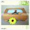 small solid legs mirror photo frame wood box
