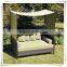Outdoor Day Bed Rattan Wicker Patio Furniture W/ Cushions