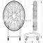 FLOOR PNEUMATIC AIR FANS