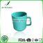 bamboo fiber mug with handle and bamboo fiber lid