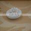 hand made white porcelain trinket box with flower shape design