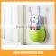 Bathroom Toothbrush Holder Cup Wall Mount Sucker Toothpaste Dispenser Toothbrush Holder Suction Hooks