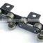 china factory best quality conveyor chain with side roller for conveyor machine