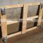 warehouse loading moving wooden tool cart