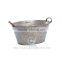 galvanized beverage tub