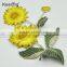 2017 new arrival beautiful embroidery flower patch design applique from keering WEF-765