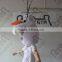 White mouse mascot cartoon clothing personality