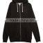 Unisex cotton Fleece sweatshirts with zip up hoodies custom blank hoodies