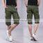 Wholesale mens cargo pants with side pockets , men's cargo short pants , men summer short pants