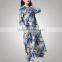 2017 Newest Fancy Summer Ladies Branded Wholesale African Dress With SGS Certifaction