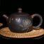 Round Purple Clay Teapot Nixing Pottery Pot Pure Handmade Qinzhou Local Pottery Tea Pot
