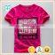 Korean children clothing wholesale cotton kids t shirt