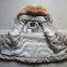 Women Fake Fur Hood Winter Padding Jacket
