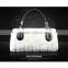 Grace luxury imitation feather party hand bag for woman gender straw bag fur bag charm