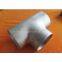 Stainless Steel Straight Tee Iron Pipe Fittings
