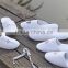 Custom Wholesale Disposable Velvet Hotel Slippers