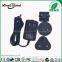 Multi socket 3.2V1A Interchangeable plugs AC adapter with UK US EU AU plugs