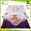 100% polyester wedding orchid embroidered tablecloth with hand cutwork