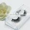 Factory wholesale private label custom package individual premium 3d 100% real mink lashes