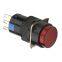 16mm SPDT DPDT 3 pin round momentary plastic push button switch with led