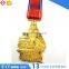 Advertising Sports Event Enamel Coated Christmas Medal Glow in Dark