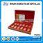 custom various metal coin display packaging made coin packing