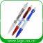 Best Selling Advertising Pull Out Banner Paper Flag Plastic Pen