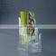 Custom design acrylic plastic plexiglass A6 wall-mountable ratten bank propaganda