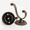 Home decoration copper hook single hook door after cap hook antique Chinese wind carved flowers made in China