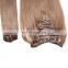 7pcs color 18 100% remy indian human hair hair clip in hair extensions